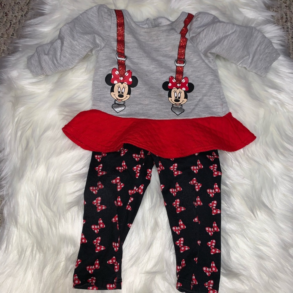 Disney Minnie Mouse Two Piece Pants Set